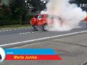 Photo Talk: Mobil Terbakar di Tol Juanda-Waru