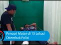 Video: Pencuri Motor di 13 Lokasi Ditembak Polisi