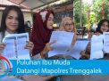 Video: Puluhan Ibu Muda Datangi Mapolres Trenggalek