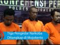 Video: Tiga Pengedar Narkoba Ditangkap di Mojokerto