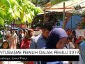 Video: Antusiasme Pemilih Dalam Pemilu 2019
