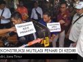 Video: Rekonstruksi Mutilasi Penari di kediri