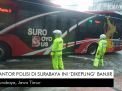 Video: Kantor Polisi di Surabaya ini 'Dikepung' Banjir