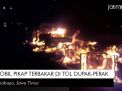 Video: Mobil Pikap Terbakar di Tol Dupak-Perak