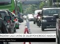 Video: Kepadatan Lalu Lintas di Jalur Ponorogo-Madiun