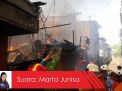 Photo Talk: Belasan Rumah di Margorukun, Surabaya Terbakar