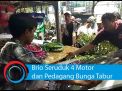 Video: Brio Seruduk 4 Motor dan Pedagang Bunga Tabur