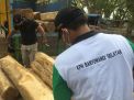 Dikirim ke Jateng, Truk Muat Kayu Jati Diduga Ilegal Diamankan di Banyuwangi