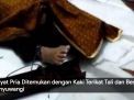 Video: Mayat Pria Ditemukan dengan Kaki Terikat Tali dan Besi di Banyuwangi