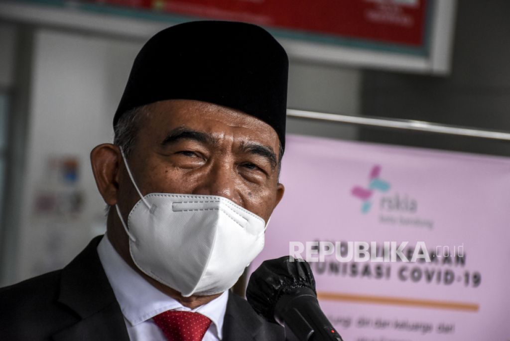 Menteri Koordinator Bidang Pembangunan Manusia dan Kebudayaan (Menko PMK) Muhadjir Effendy (Foto: REPUBLIKA/ABDAN SYAKURA)
