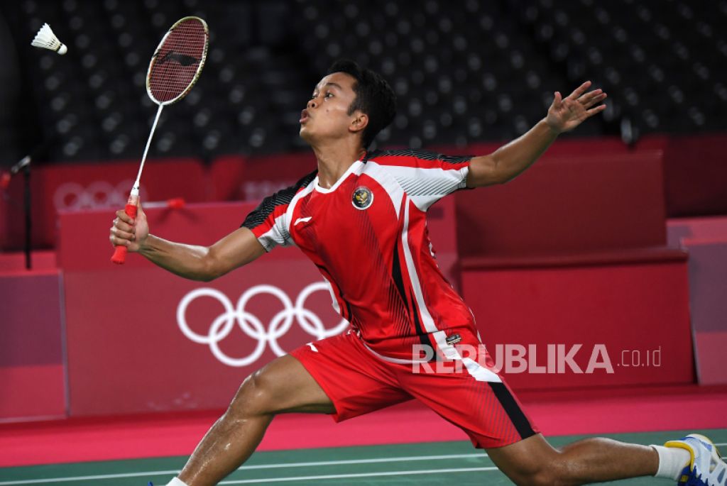 Asa Emas Tunggal Putra Indonesia Pupus Usai Ginting Kandas
