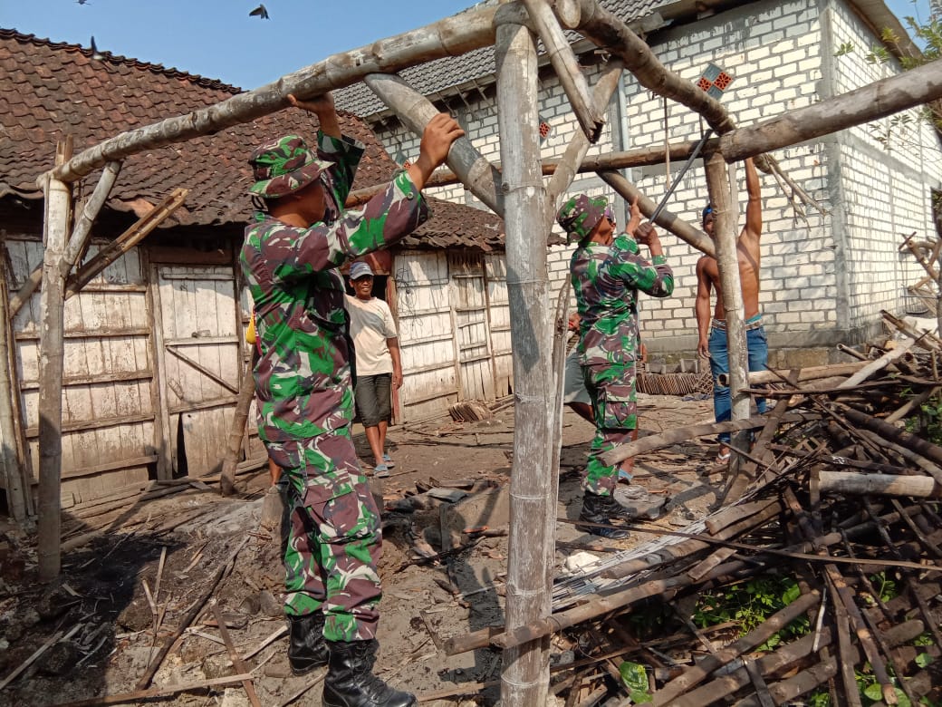 Cerita Rumah Mbah Wiji Janda Sebatangkara Direnovasi TNI