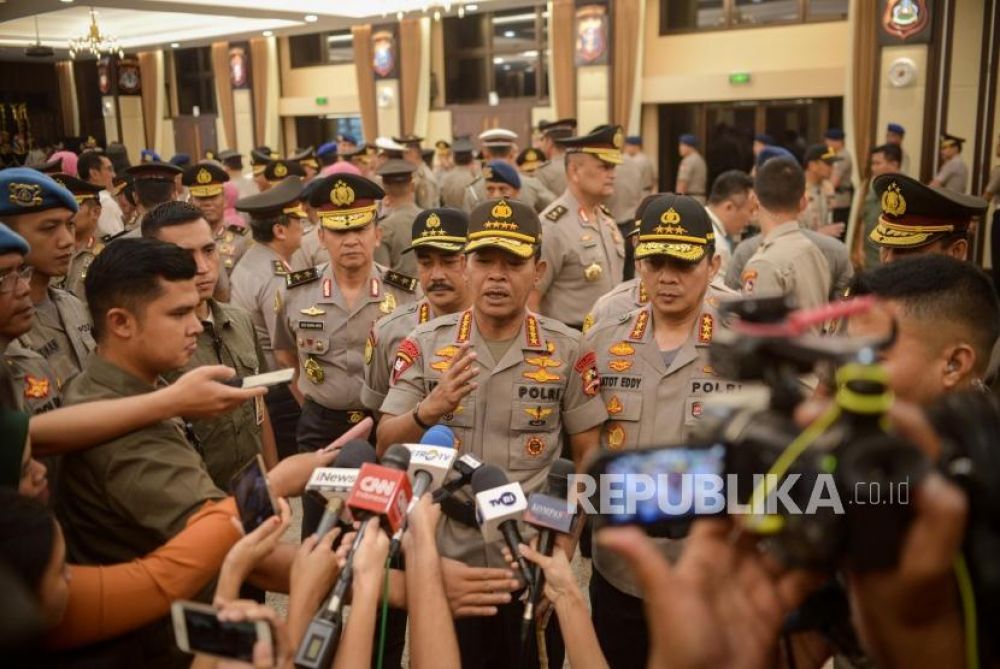 Kapolri Jendral Pol Idham Azis (Foto: Republika/Thoudy Badai)


