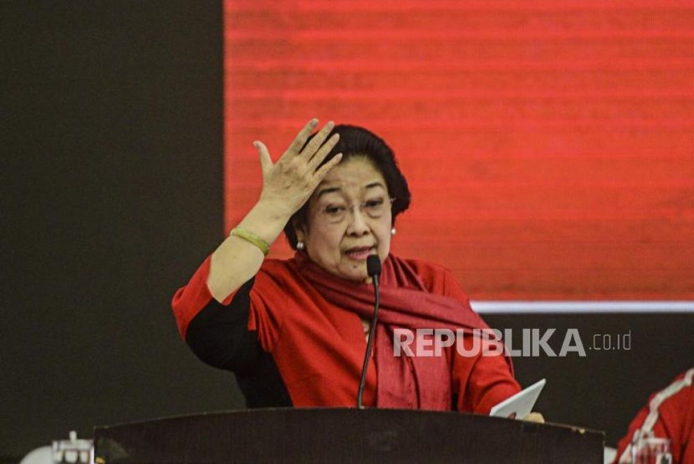 Ketua Umum PDI Perjuangan Megawati Soekarnoputri (Foto: Republika/Putra M. Akbar)

