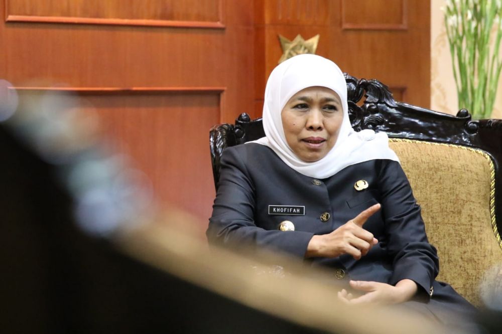 Gubernur Jawa Timur Khofifah Indar Parawansa