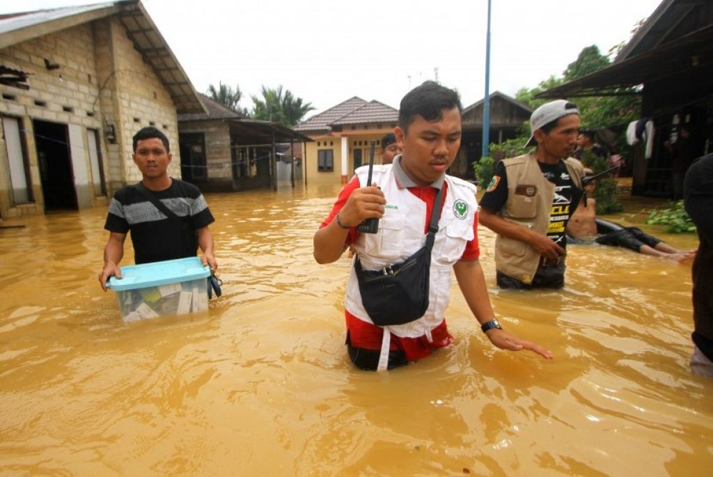 Ribuan Rumah di Kalsel Terendam Banjir antara 2-3 Meter