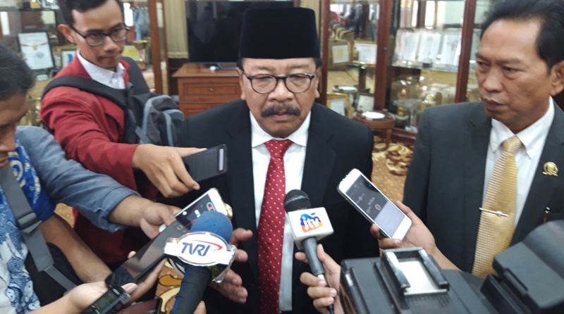 Gubernur Jawa Timur Soekarwo.