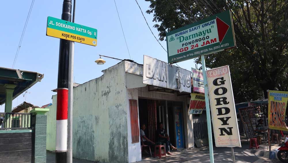 Nama jalan baru di Ponorogo