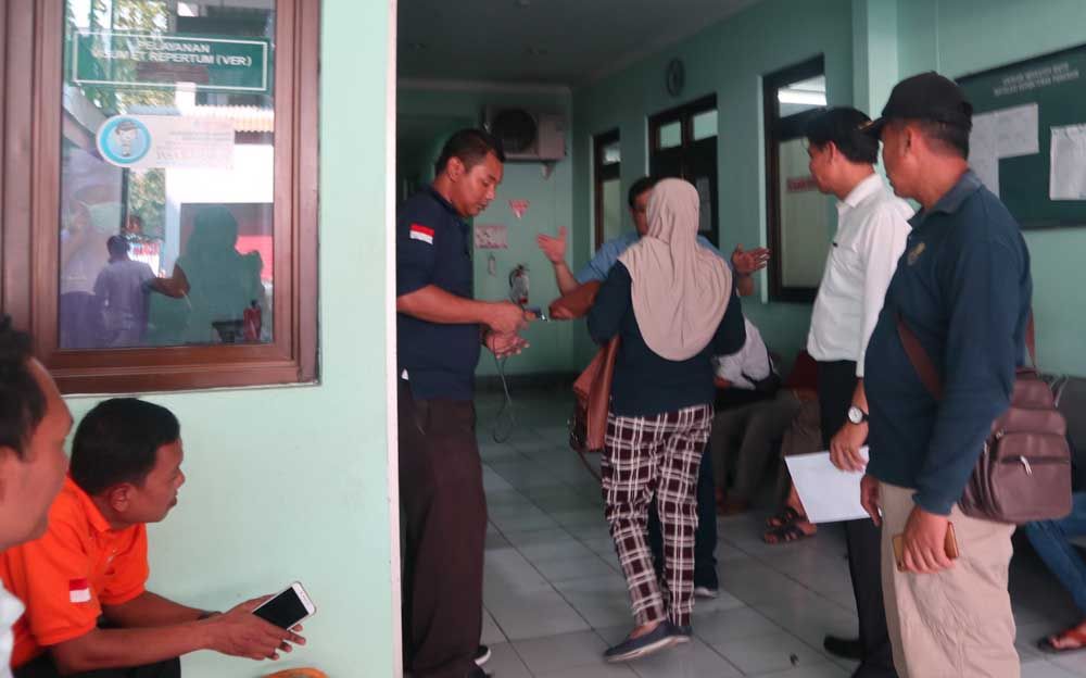 Otopsi korban dugaan pmbunuhan di RSUD dr Soedono Madiun