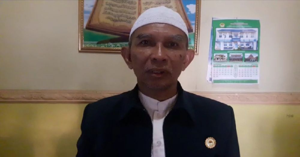 Ketua Pengurus Cabang Nahdlatul Ulama (PCNU), KH Manshur