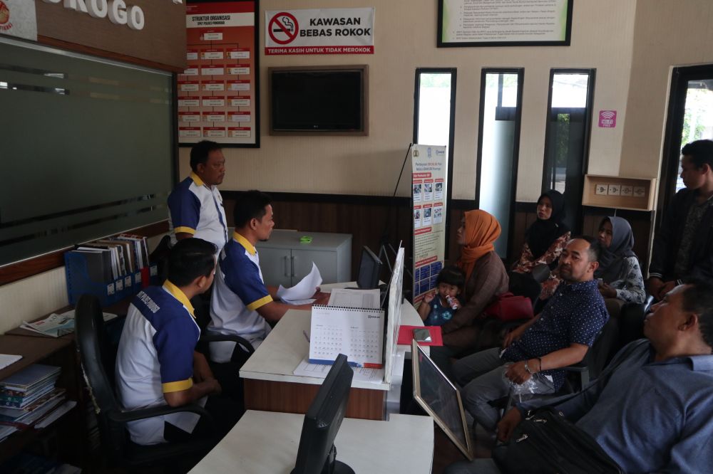 Warga yang tertipu pengembang perumahan melapor ke SPKT Polres Ponorogo