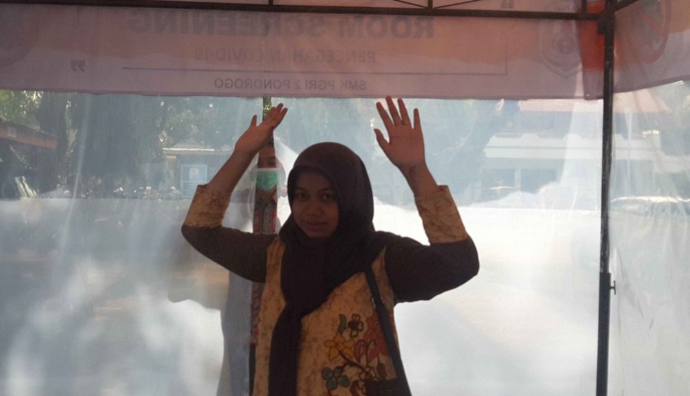 Bilik sterilisasi buatan SMK PGRI 2 Ponorogo