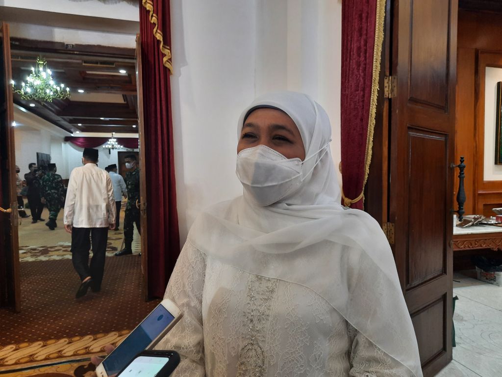 Gubernur Jawa Timur, Khofifah Indar Parawansa.