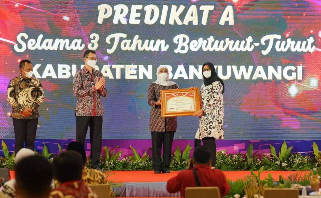 Penghargaan yang diterima Pemkab Banyuwangi (Foto: istimewa)