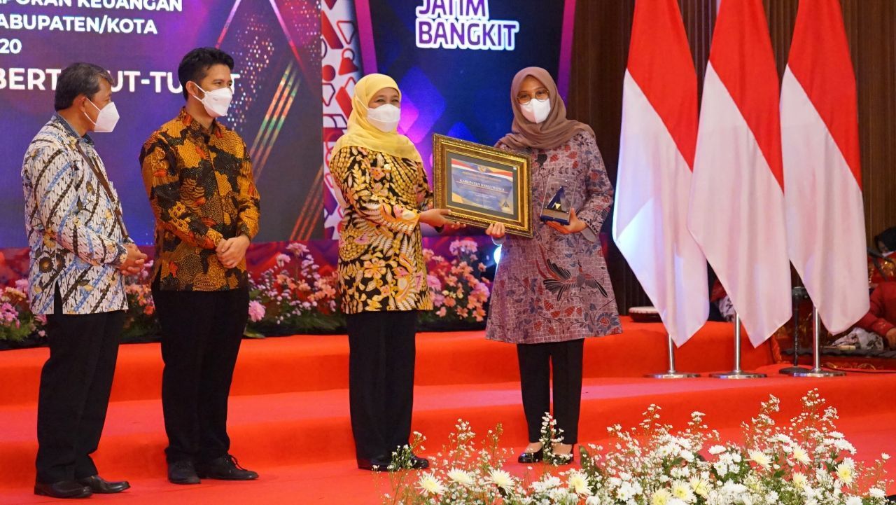 Banyuwangi terima penghargaan (Foto: istimewa)