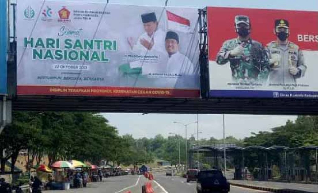 Peringati Hari Santri, Gerindra Gencar Pasang Billboard di Jatim