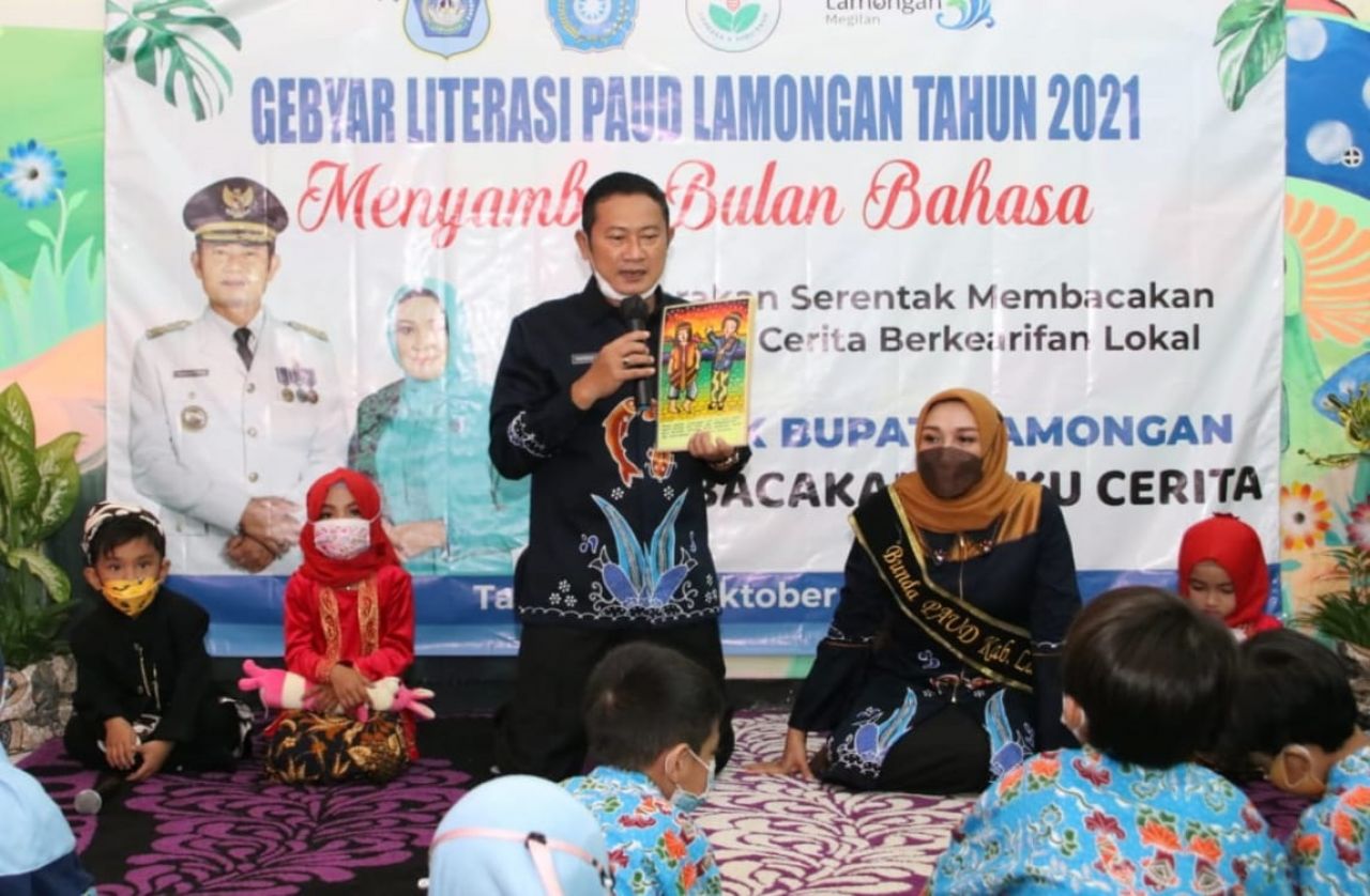 Ketika Bupati Yes Mendongeng Sejarah Kabupaten Lamongan