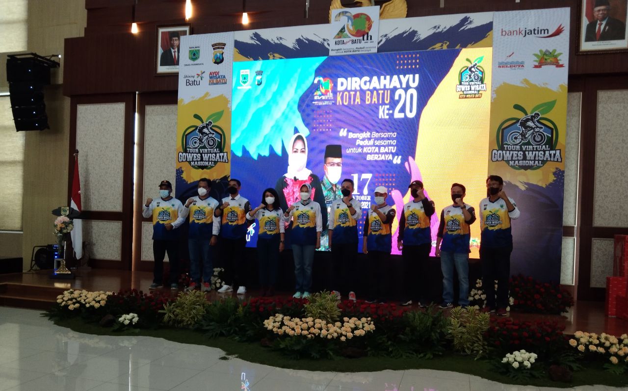 Serunya Tour Virtual Gowes Wisata Nasional di Kota Batu