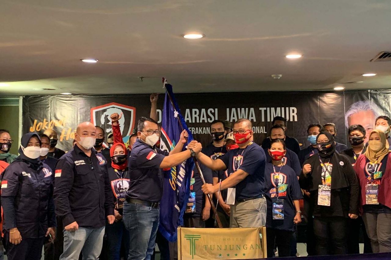 Deklarasi Ganjarist Jatim dukung Ganjar Pranowo di Pilpres 2024