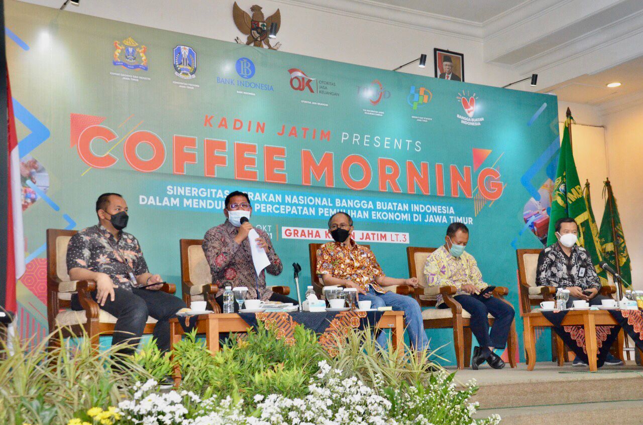 Agenda Coffe Morning yang digelar Kadin Jatim