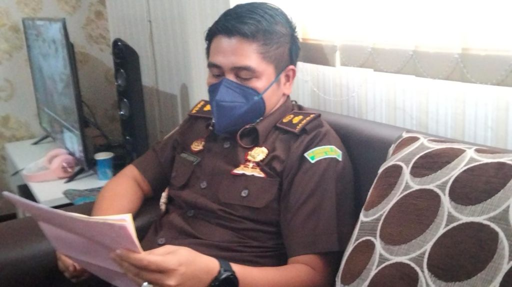 Kasi Intel Kejari Kabupaten Mojokerto, Indra Subrata membenarkan SPDP kasus oknum polisi pesta narkoba telah diterima