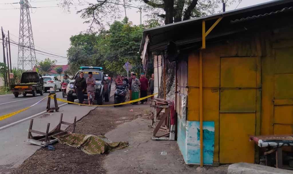 Lokasi pembacokan di Pasuruan