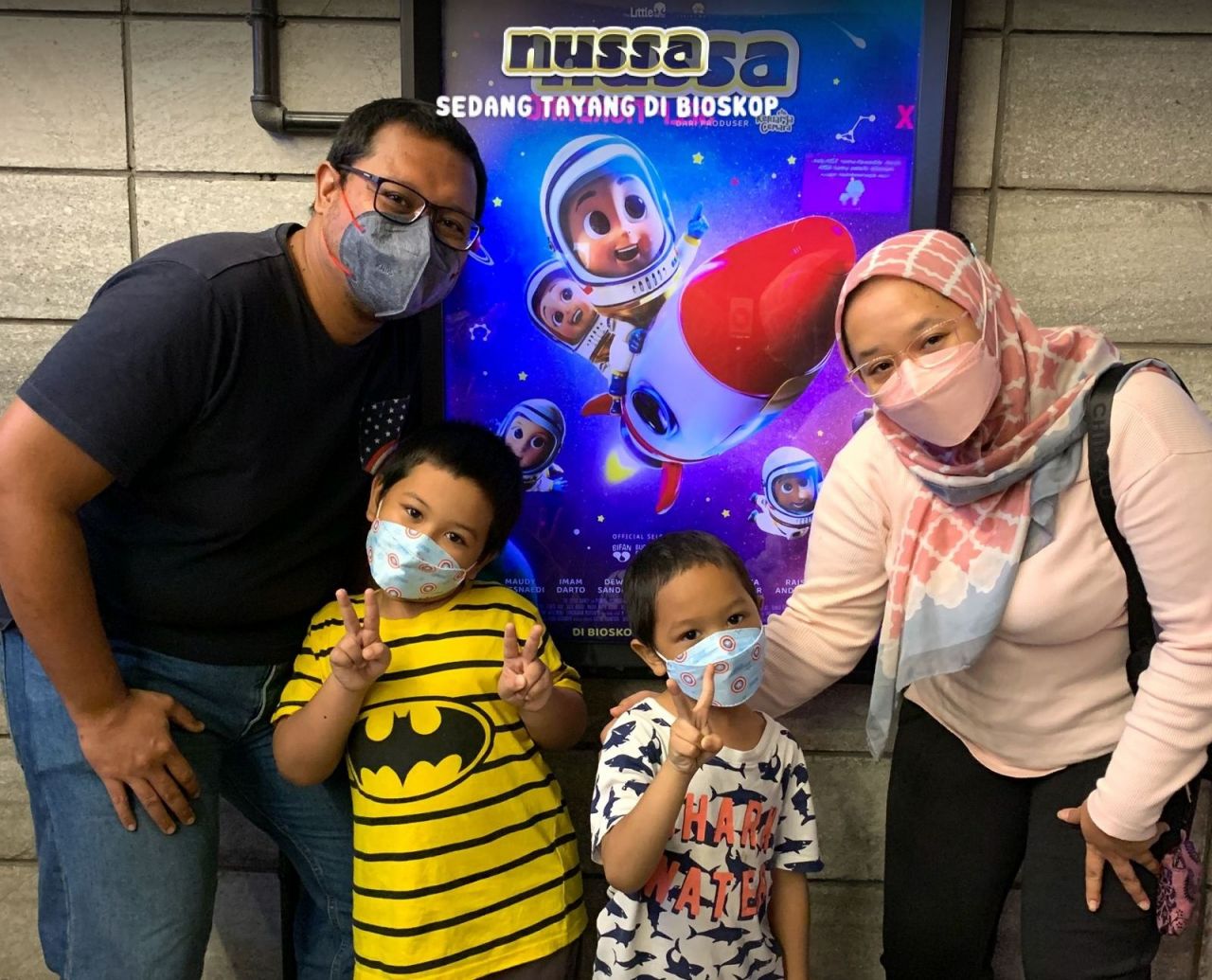 Fim animasi keluarga, Nussa meraih 100 ribu penonton untuk kembali ke bioskop. (Foto: Istimewa)