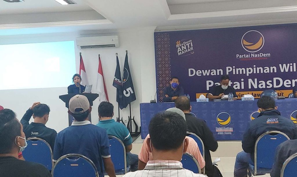 NasDem Jatim dampingi para nelayan sampaikan aspirasi ke DPR RI (Foto-foto: Niam Kurniawan/jatimnow.com)