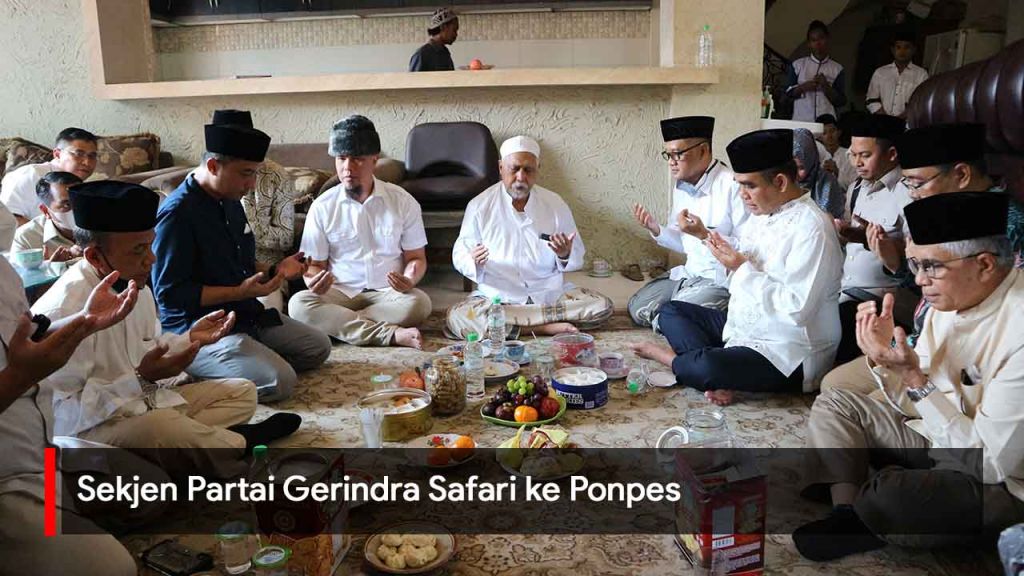 Video: Sekjen Partai Gerindra Safari ke Ponpes