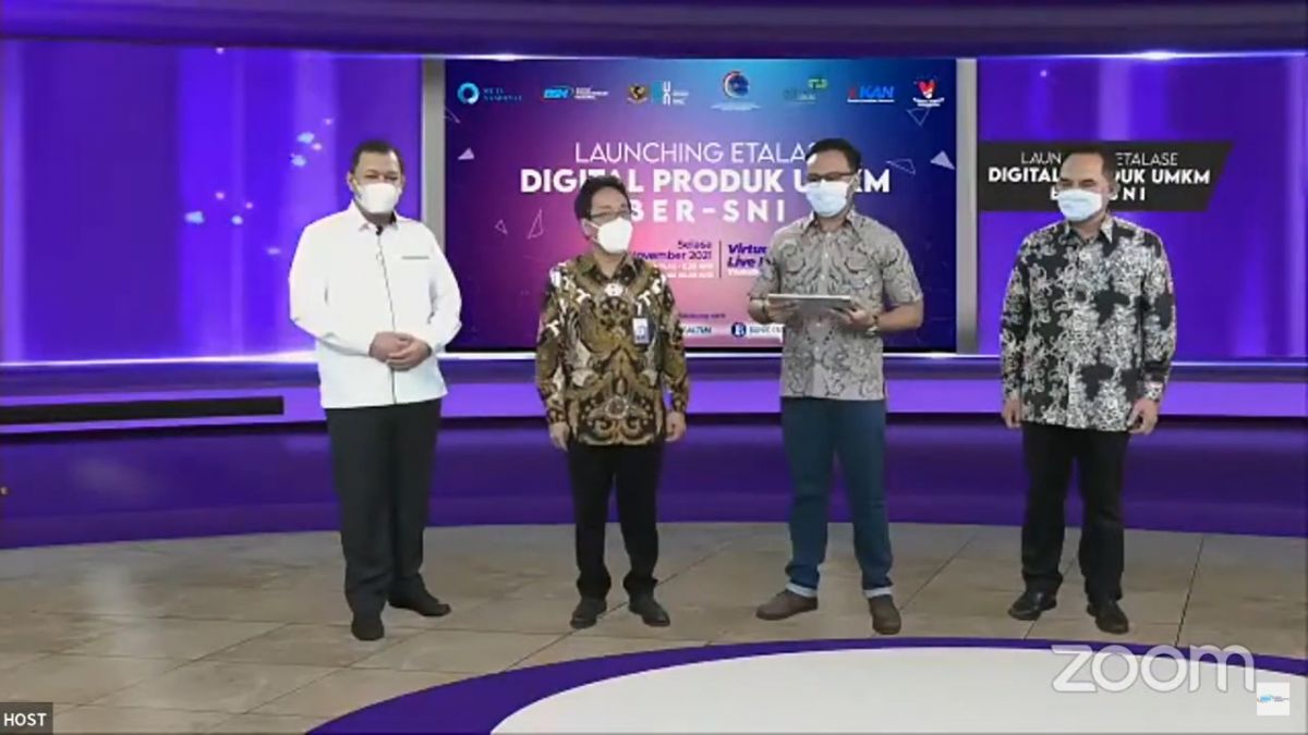 BSN luncurkan etalase digital produk UMKM ber-SNI.