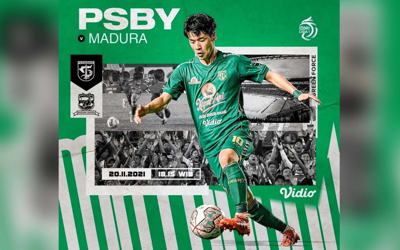Derby Suramadu, Persebaya vs Madura United (Foto: Instagram @officialpersebaya)