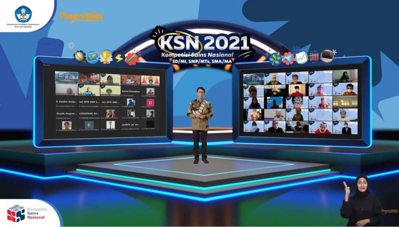 Borong 83 medali Kompetisi Sains Nasional 2021, Jatim pertahankan juara umum