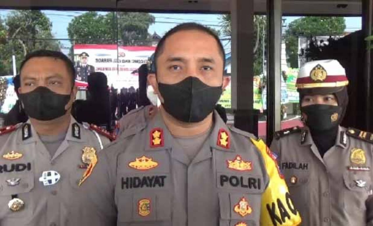 Kapolres Jombang AKBP Moh Nur Hidayat (Achmad Supriyadi/jatimnow.com)