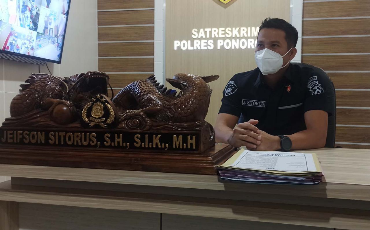 Kasat Reskrim Polres Ponorogo, AKP Jeifson Sitorus