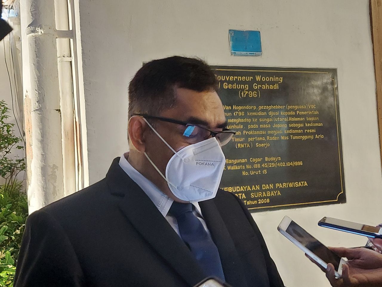 Kepala Dinas Perindustrian dan Perdagangan Prov Jatim Drajat Irawan (Ni'am Kurniawan/jatimnow.com)