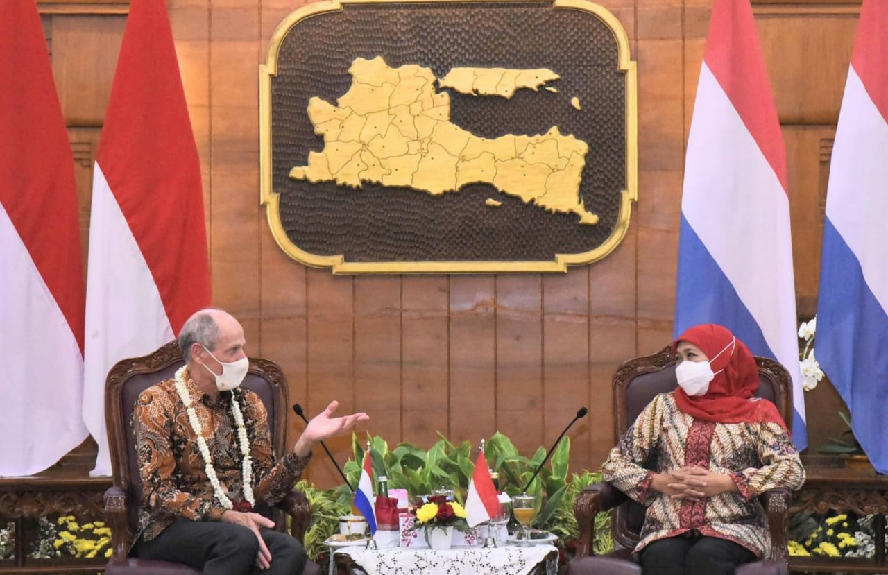 Jawa Timur bangun kerja sama water and waste management system dengan Belanda.