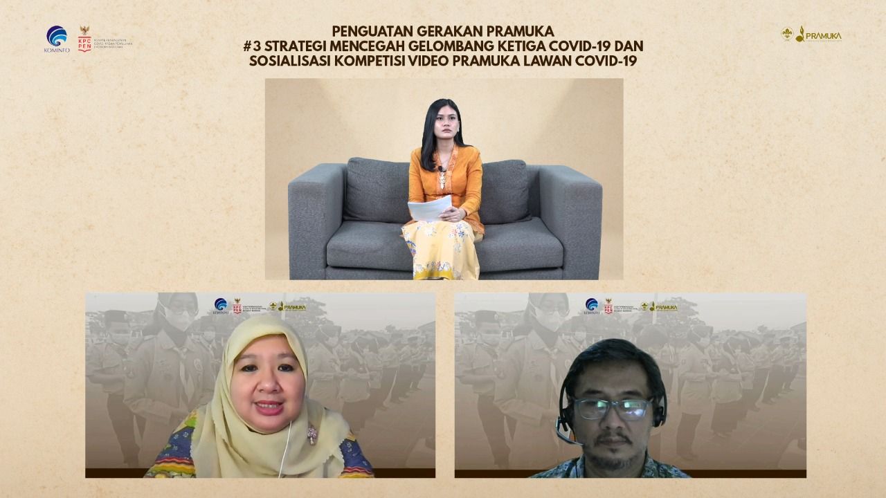 Cegah Gelombang 3 Covid, Kemkominfo dan Pramuka Gelar Kompetisi Video Challenge