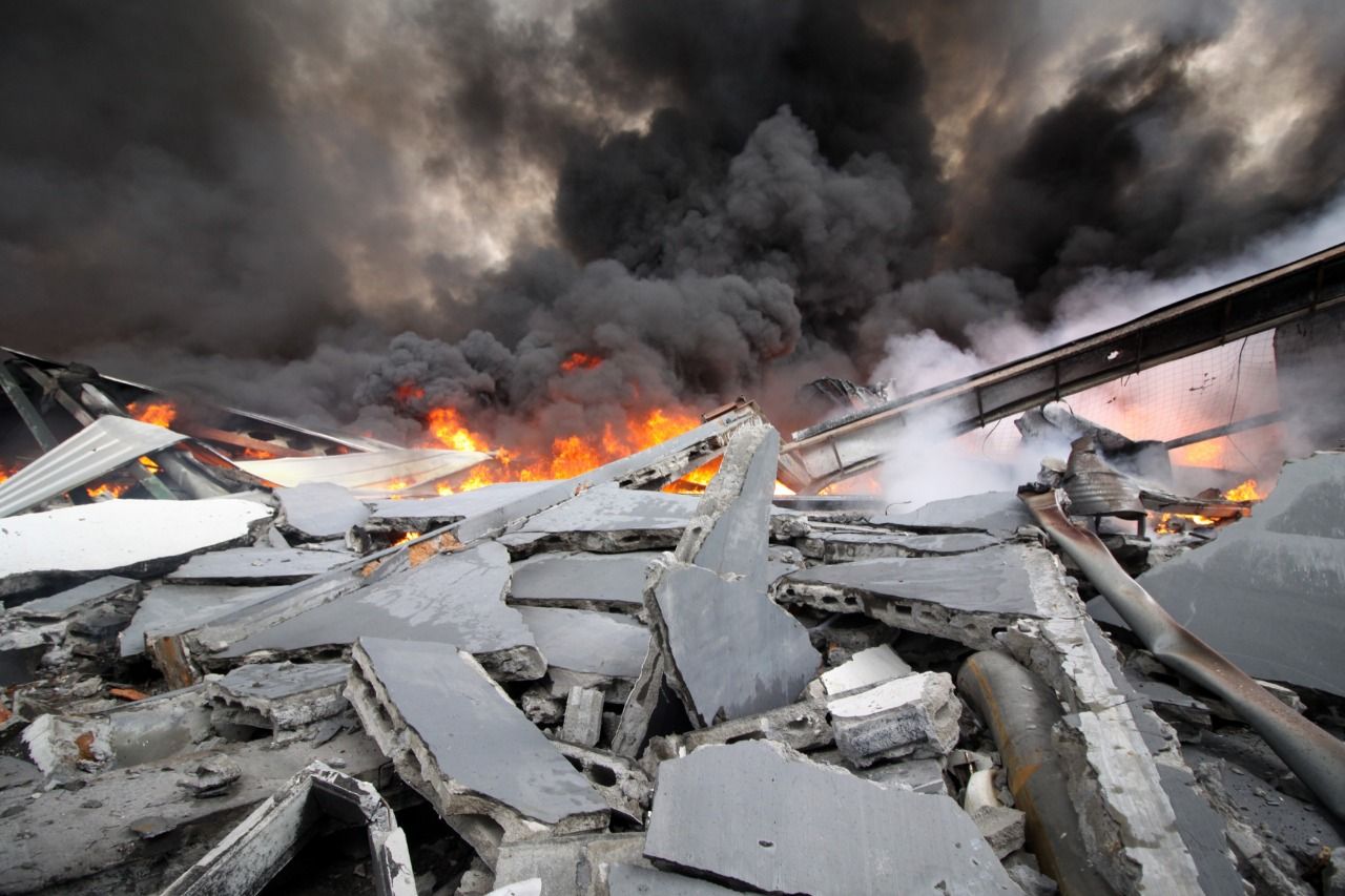 Pabrik Palet Plastik di Sidoarjo Terbakar, Karyawan Berlarian Selamatkan Diri