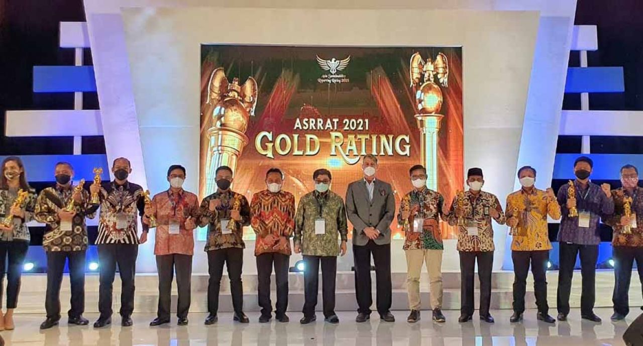 Sustainability Report PJB Kembali Raih Prestasi Gold di ASRRAT 2021