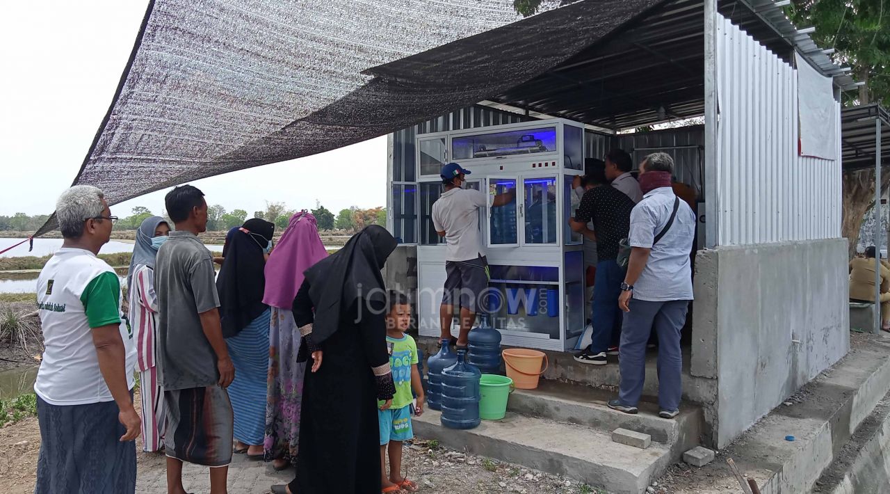 BUMDes di Gresik Sukses Memproduksi Air Payau Menjadi Air Bersih